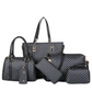 👜 Stylish 6-in-1 Mother & Baby Bag Set – Printed, Versatile Shoulder, Crossbody & Handbag for Everyday Use 🌿