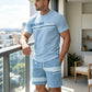 👕Men's T-Shirt & Shorts 2-Piece Set✨
