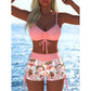🩱 50% OFF! ✨ Women's Bikini Set – Drawstring Top, Boy Shorts, Multiple Styles 🏖️