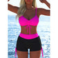 🩱 50% OFF! ✨ Women's Bikini Set – Drawstring Top, Boy Shorts, Multiple Styles 🏖️