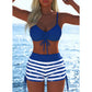 🩱 50% OFF! ✨ Women's Bikini Set – Drawstring Top, Boy Shorts, Multiple Styles 🏖️