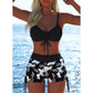 🩱 50% OFF! ✨ Women's Bikini Set – Drawstring Top, Boy Shorts, Multiple Styles 🏖️