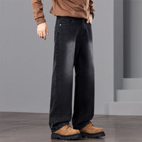 👖Men's Vintage Wash Wide-Leg Jeans
