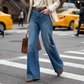 👖40% OFF！☀️Women's High-Waist Wide-Leg Denim Jeans