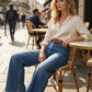 👖40% OFF！☀️Women's High-Waist Wide-Leg Denim Jeans