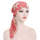 👒 50% OFF! ✨ Women's Floral Print Pre-Tied Head Scarf Turban – Soft, Elastic, Versatile 🌸