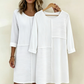 👗  40% OFF! ✨ Women's Casual Tunic Dress – Patchwork, Pockets, 5 Colors 🌿