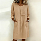 👗  40% OFF! ✨ Women's Casual Tunic Dress – Patchwork, Pockets, 5 Colors 🌿