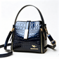 👜 40% OFF! ✨ Glossy Crocodile Pattern Women's Handbag – Structured, Gold Hardware, Spacious & Chic 💼