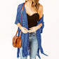 🌊 50% OFF!✨ Women's Open-Front Knit Cover-Up with Tassel Fringe – Bohemian & Lightweight – Beach Essential 🌴