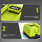 🔋Dual Port 40V Lithium Battery Charger for Power Tools⚡