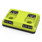 🔋Dual Port 40V Lithium Battery Charger for Power Tools⚡