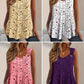 Women's Summer Floral Print Tank Top