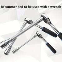 🔩 LIMITED-TIME 50% OFF! ✨ Flexible Socket Extension Bar – Cr-V Steel, Multiple Sizes, Locking 🔧
