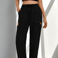 👖 50% OFF NOW! 🏆 Women's Drawstring Cargo Pants with Pockets – Lightweight, elastic cuffs & multi-functional pockets – perfect for travel, hiking or everyday casual 🔥