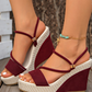 👡🔥 Women's High-Heeled Wedge Sandals✨✅