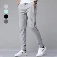 🏃‍♂️  Men's Ice Silk Sweatpants – Quick-Dry, Loose Fit, Lightweight ❄️