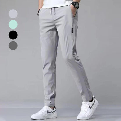 🏃‍♂️  Men's Ice Silk Sweatpants – Quick-Dry, Loose Fit, Lightweight ❄️