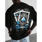🃏 40% OFF! ✨ Men's Playing Card Graphic T-Shirt – Cotton, Casual, Statement Tee 🃁
