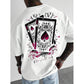 🃏 40% OFF! ✨ Men's Playing Card Graphic T-Shirt – Cotton, Casual, Statement Tee 🃁