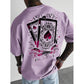 🃏 40% OFF! ✨ Men's Playing Card Graphic T-Shirt – Cotton, Casual, Statement Tee 🃁