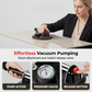 🏗️8-Inch Glass Vacuum Suction Cup with Pressure Gauge✨
