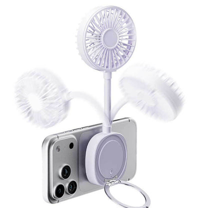 ❄️📱Ultra-Lightweight USB-C Rechargeable Mini Fan