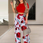 👕Women's Two-Piece Set – Fitted T-Shirt, Loose Pants, Casual 🌸