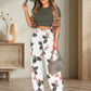 👕Women's Two-Piece Set – Fitted T-Shirt, Loose Pants, Casual 🌸