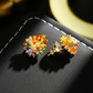 🎉 50% OFF!🎁 Colorful Firework Stud Earrings – Cubic Zirconia, 18K Plated, Festive 🎆