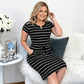 🌸 50% OFF ! 🌸Women's Summer Striped Dress with Pockets