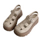 🍁Women's Platform Sandals – Chunky Lug Sole, Caged Upper, Cushioned