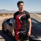 👕Men's Graphic Print T-Shirt & Shorts Set🏃‍♂️