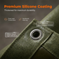🛡️  Heavy-Duty Waterproof Tarp – Tear-Resistant, Silicone Coated, Versatile 🌧️
