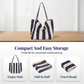 🏖️Classic Vertical Stripe Beach & Shopping Tote👜