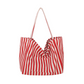 🏖️Classic Vertical Stripe Beach & Shopping Tote👜