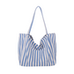🏖️Classic Vertical Stripe Beach & Shopping Tote👜