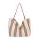 🏖️Classic Vertical Stripe Beach & Shopping Tote👜