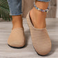 👡 40% OFF NOW! 🌬️ Women's Breathable Knit Slip-On Mules – Lightweight & cushioned – Easy on/off, perfect for casual days or quick errands – airy and comfy 🌸