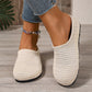👡 40% OFF NOW! 🌬️ Women's Breathable Knit Slip-On Mules – Lightweight & cushioned – Easy on/off, perfect for casual days or quick errands – airy and comfy 🌸