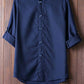 👔Men's Casual Linen Mandarin Collar Shirt🌿