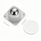 4 PCS Self-Adhesive Swivel Caster Wheels