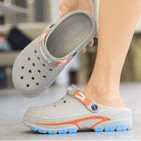 👣 Men's Breathable Slip-On Sandals – 2-in-1, Lightweight, Non-Slip 🌊