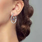 🌙 Celestial Sun & Moon Hoops – Layered, Symbolic, Hypoallergenic ✨