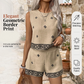 🌞Women's Bohemian Print Sleeveless Top & Shorts Set🌺