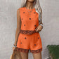 🌞Women's Bohemian Print Sleeveless Top & Shorts Set🌺