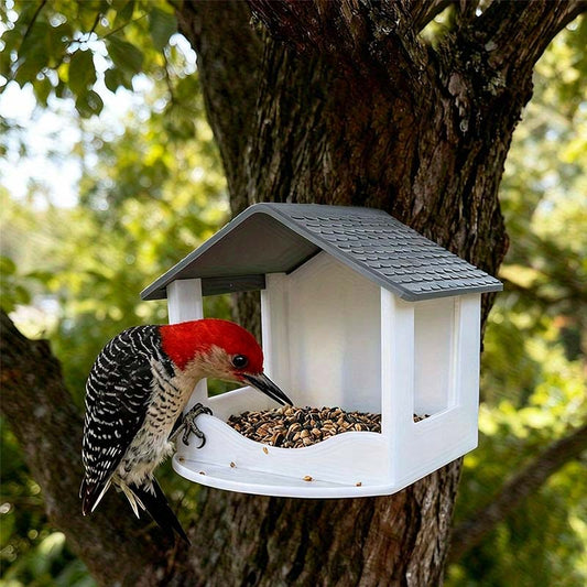🐦🏡Hanging House Bird Feeder for Outdoor Gardens