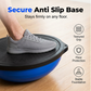 ⚖️Half Balance Ball Trainer with Resistance Band