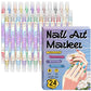 💅Dual-Tip Nail Art Marker Pen Set