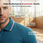 🏌️‍♂️💨 Men's Short Sleeve Sport Shirt – Athletic Fit, Breathable & Stretchy Activewear Tee